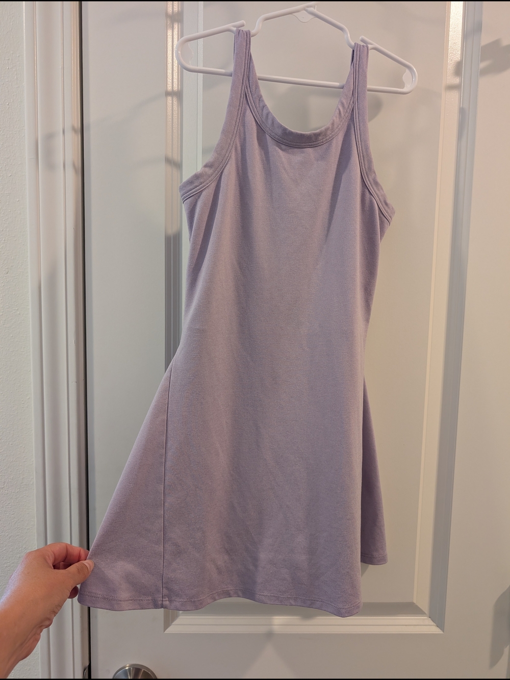 Sleeveless Lavender Tennis Dress